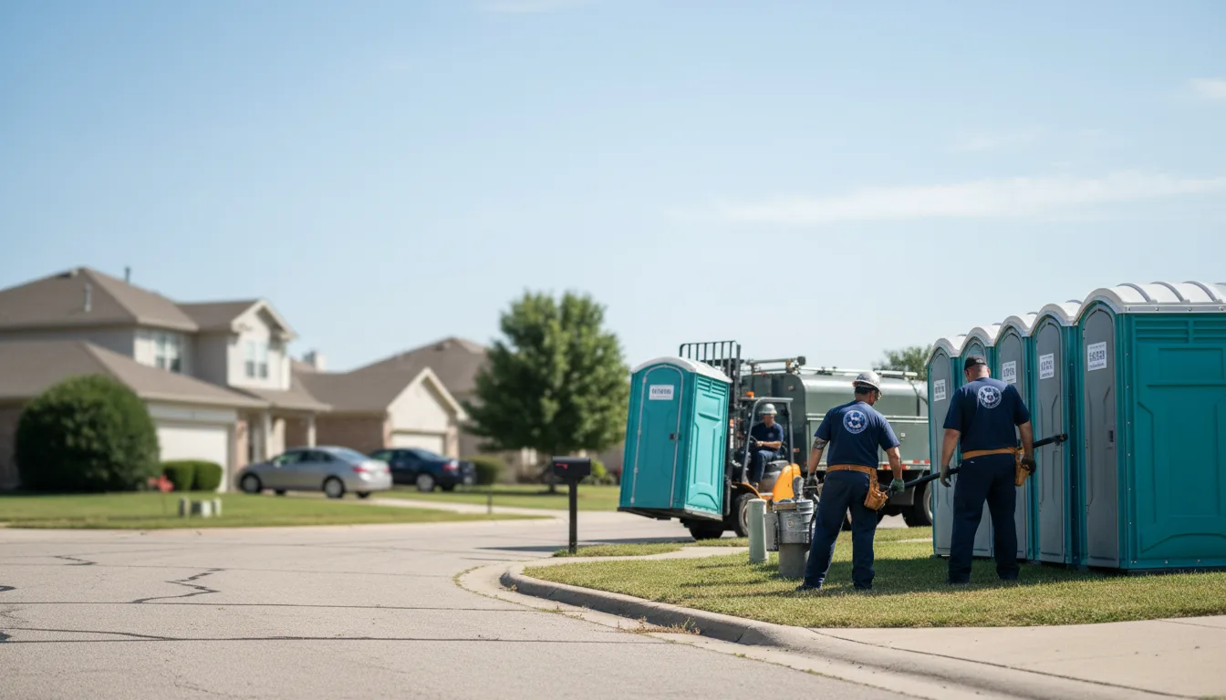 Porta Potty Rental in Sesser, IL near me